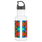 Geometrisch 160614 (01) waterfles  (Achterkant)