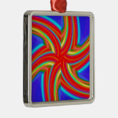 Geometrisch 160614 (04) metalen ornament (Rechts)