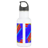 Geometrisch 160614 (04) waterfles  (Achterkant)