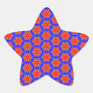 Geometrisch 160614 (05) ster sticker