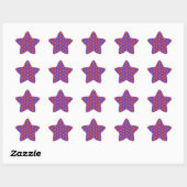 Geometrisch 160614 (05) ster sticker (Vel)