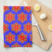 Geometrisch 160614 (05) theedoek (Quarter Fold)