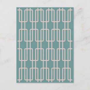 Geometrisch 1 Abstract patroon Briefkaart