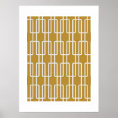 Geometrisch 1 Abstract patroon Poster (Voorkant)