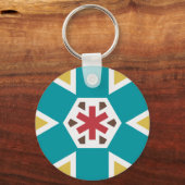 Geometrisch 230614 (01) sleutelhanger (Voorkant)