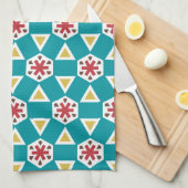 Geometrisch 230614 (01) theedoek (Quarter Fold)