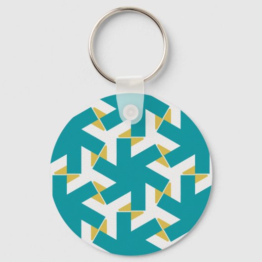 Geometrisch 230614 (03) sleutelhanger (Voorkant)