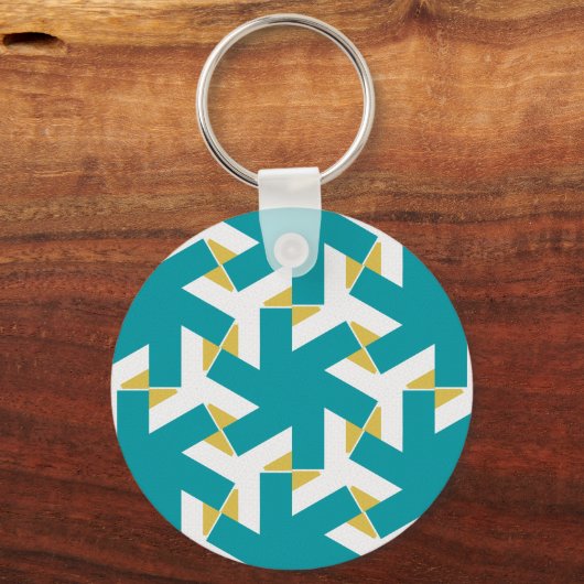Geometrisch 230614 (03) sleutelhanger (Voorkant)