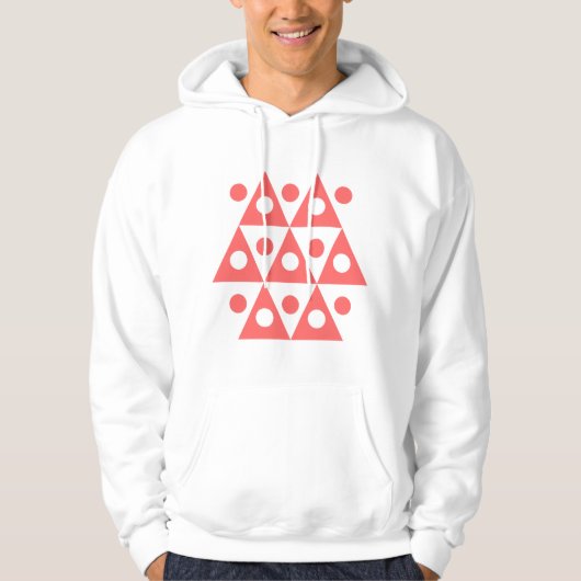 Geometrisch 26051 hoodie (Voorkant)