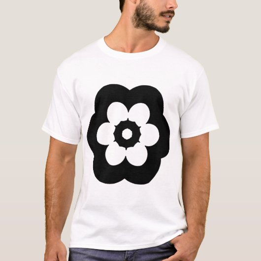 Geometrisch 290514 (3) - zwart t-shirt (Voorkant)