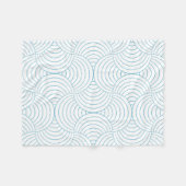geometrisch #2 fleece deken (Voorkant (Horizontaal))