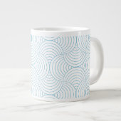 geometrisch #2 grote koffiekop (Voorkant rechts)