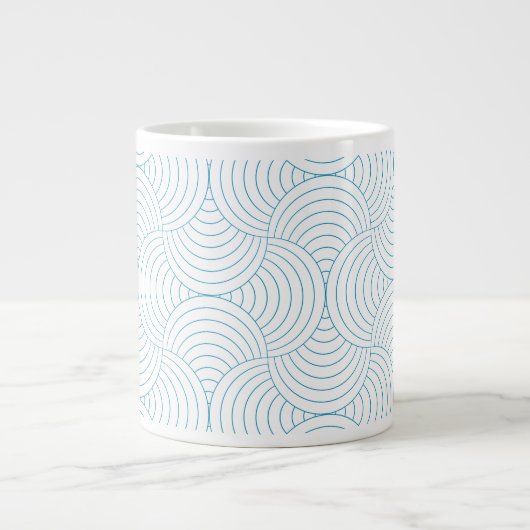 geometrisch #2 grote koffiekop (Voorkant)