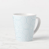 geometrisch #2 latte mok (Rechterhoek)