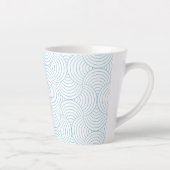 geometrisch #2 latte mok (Rechts)