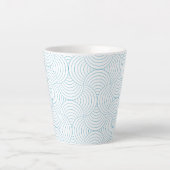 geometrisch #2 latte mok (Voorkant)