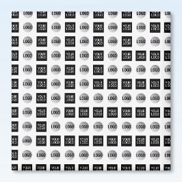 Geometrisch 2 logo patroonontwerp magneet