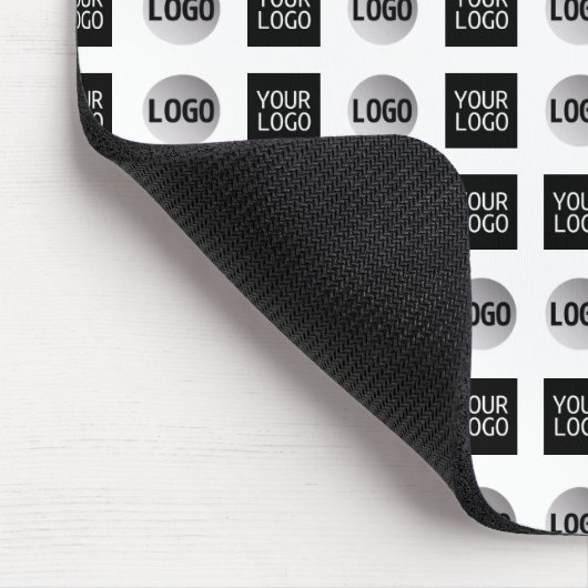 Geometrisch 2 Logo-patroonontwerp Muismat (Hoek)