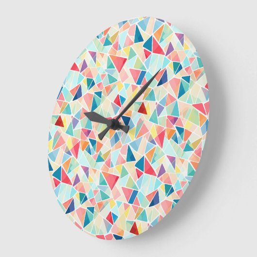 Geometrisch 2K Patroon Paar Teenslippers Grote Klok (Hoek)