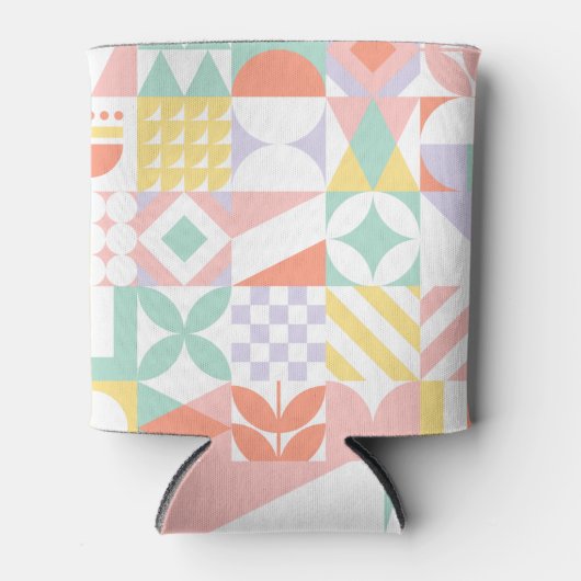 geometrisch #32 blikjeskoeler (Voorkant)