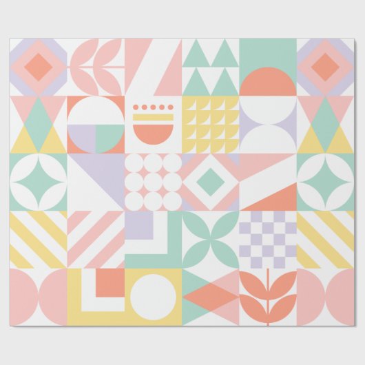 geometrisch #32 cadeaupapier (Vlak)