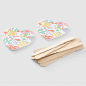 geometrisch #32 handwaaier (Niet-gemonteerd)