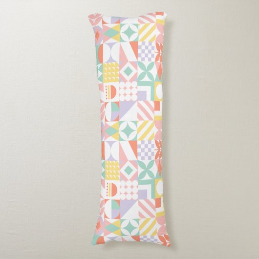 geometrisch #32 lichaamskussen (Voorkant Verticaal)