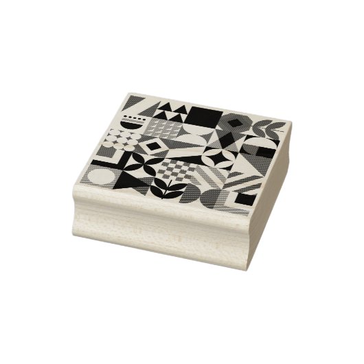 geometrisch #32 rubberstempel (Stempel)