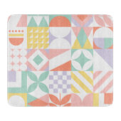 geometrisch #32 snijplank (Voorkant)