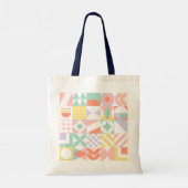 geometrisch #32 tote bag (Achterkant)