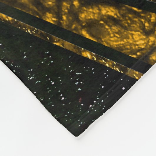 Geometrisch #715 fleece deken (Hoek)