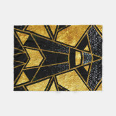 Geometrisch #929 fleece deken (Voorkant (Horizontaal))