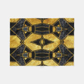 Geometrisch #935 fleece deken (Voorkant (Horizontaal))