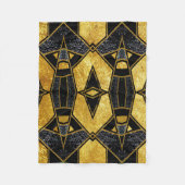 Geometrisch #935 fleece deken (Voorkant)