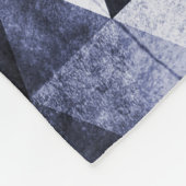 Geometrisch #965 fleece deken (Hoek)