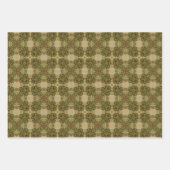 Geometrisch aardpatroon nr. 5 inpakpapier vel (Voorkant)