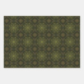 Geometrisch aardpatroon nr. 7 inpakpapier vel (Voorkant 2)