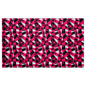 Geometrisch Abstract 030919 - Neon Red Stof (Fat Quarter)