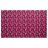 Geometrisch Abstract 030919 - Neon Red Stof (Yard (91,4 cm))