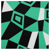 Geometrisch Abstract 050919 - Groen Zee Stof (Swatch)