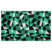Geometrisch Abstract 050919 - Groen Zee Stof (Fat Quarter)