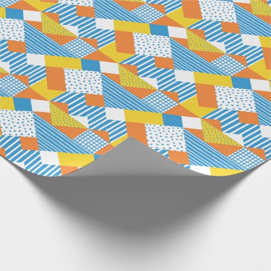 Geometrisch  Abstract achtergrondontwerp Cadeaupapier (Hoek)