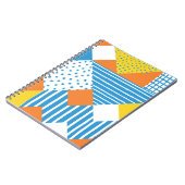 Geometrisch  Abstract achtergrondontwerp Notitieboek (Linkerzijde)