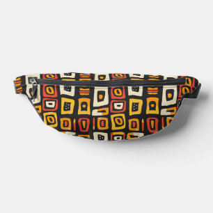 geometrisch Abstract afrikaans patroon Heuptasje