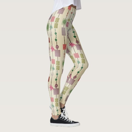 geometrisch abstract bauhaus leggings (Rechts)