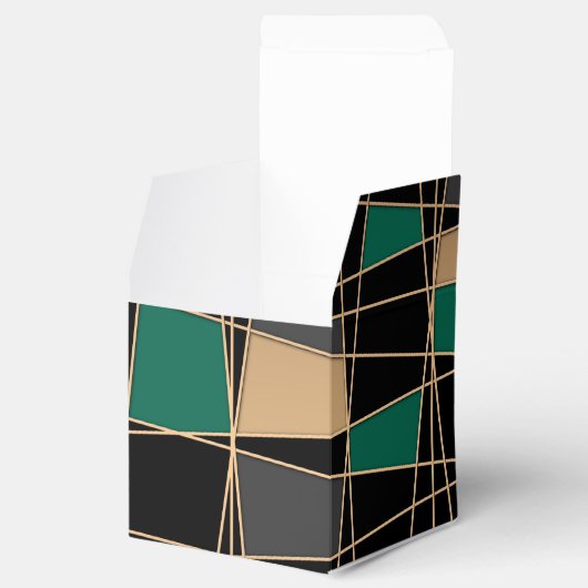 Geometrisch, abstract bedankdoosjes (Geopend)