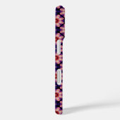 Geometrisch Abstract Bloemmotief Case-Mate iPhone Case (Achterkant / Rechts)