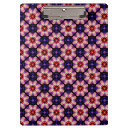 Geometrisch Abstract Bloemmotief Klembord