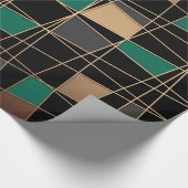 Geometrisch, abstract cadeaupapier (Hoek)