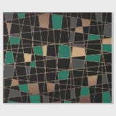 Geometrisch, abstract cadeaupapier (Vlak)